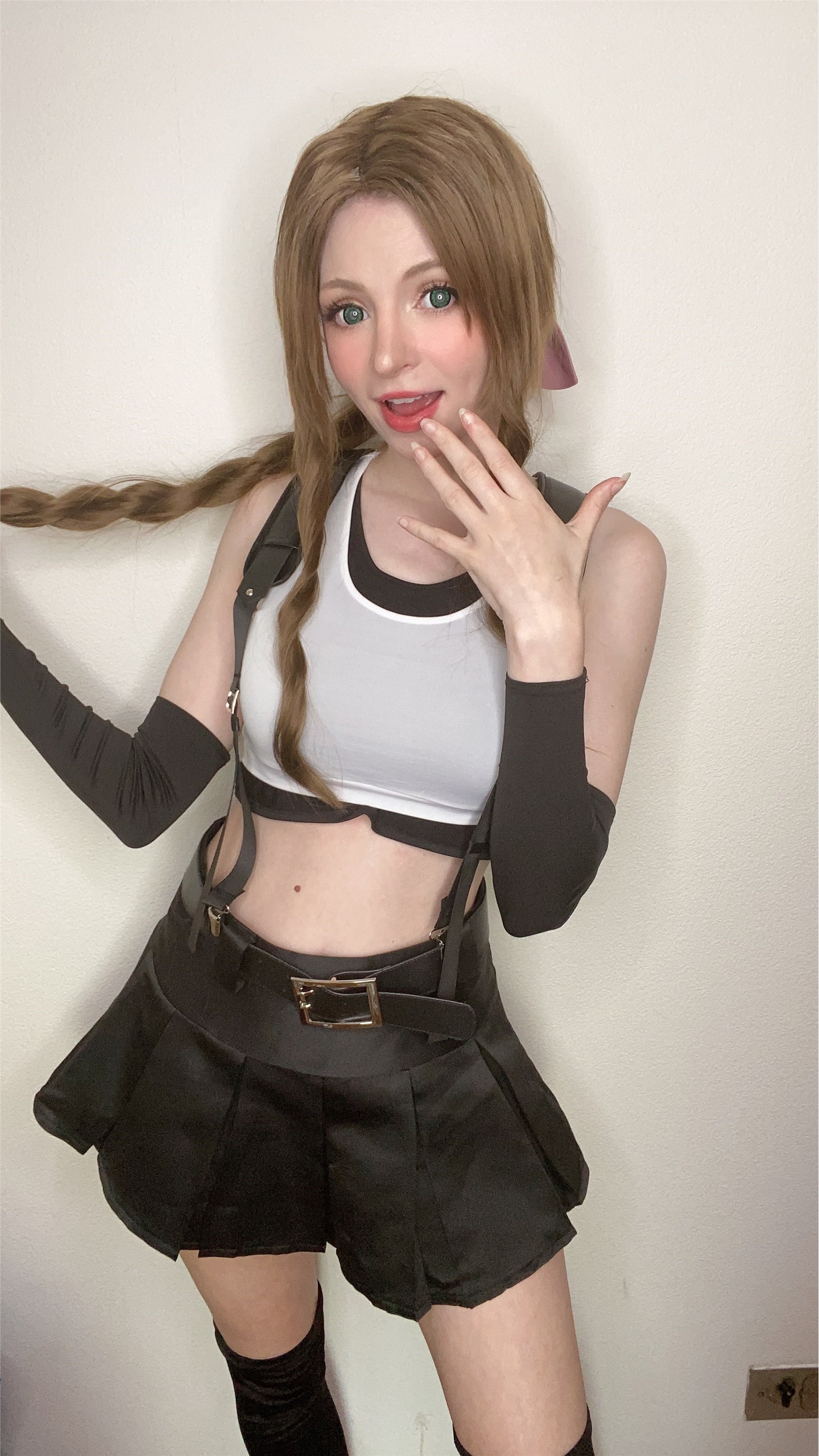 cos Peach milky - Aerith Tifa Swap(46)